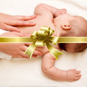 Carte cadeau massage bébé