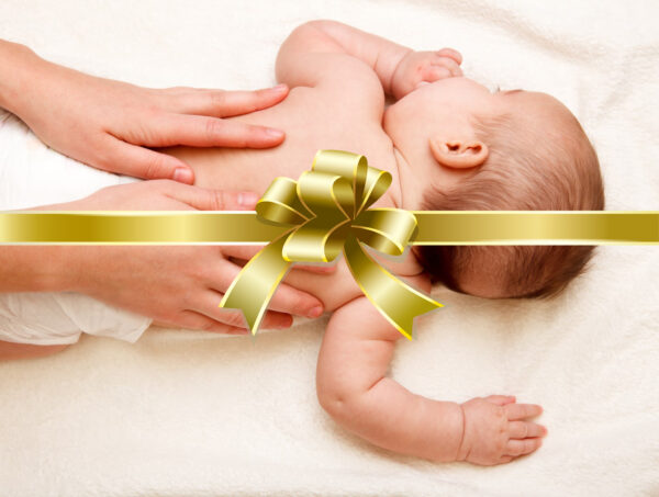 Carte cadeau massage bébé